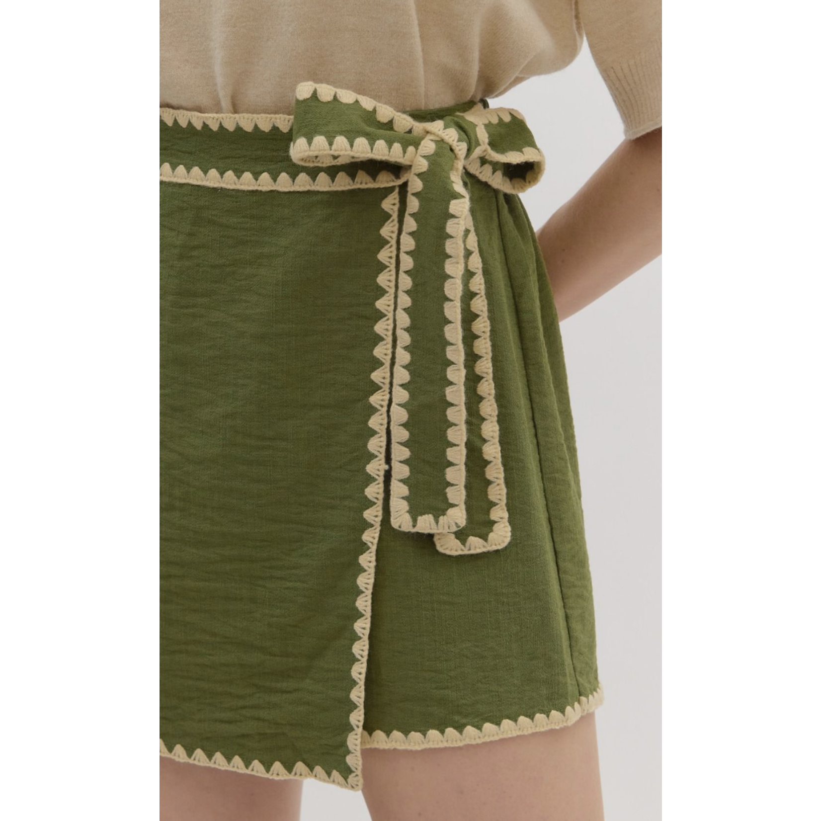 Piper Olive Skort