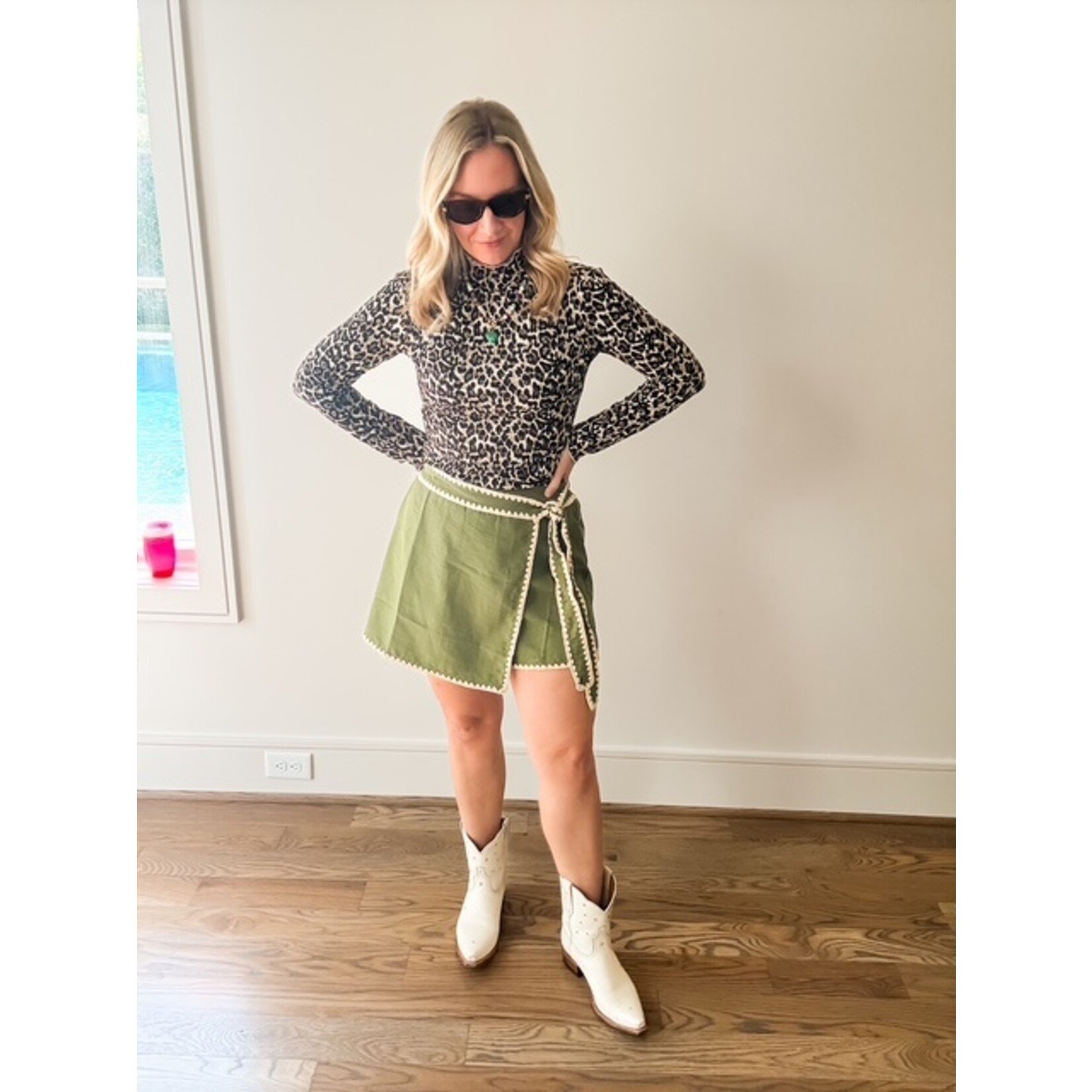 Angeline Knit Mock Neck