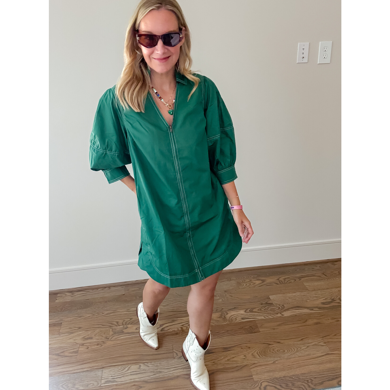 Simone Zip Dress
