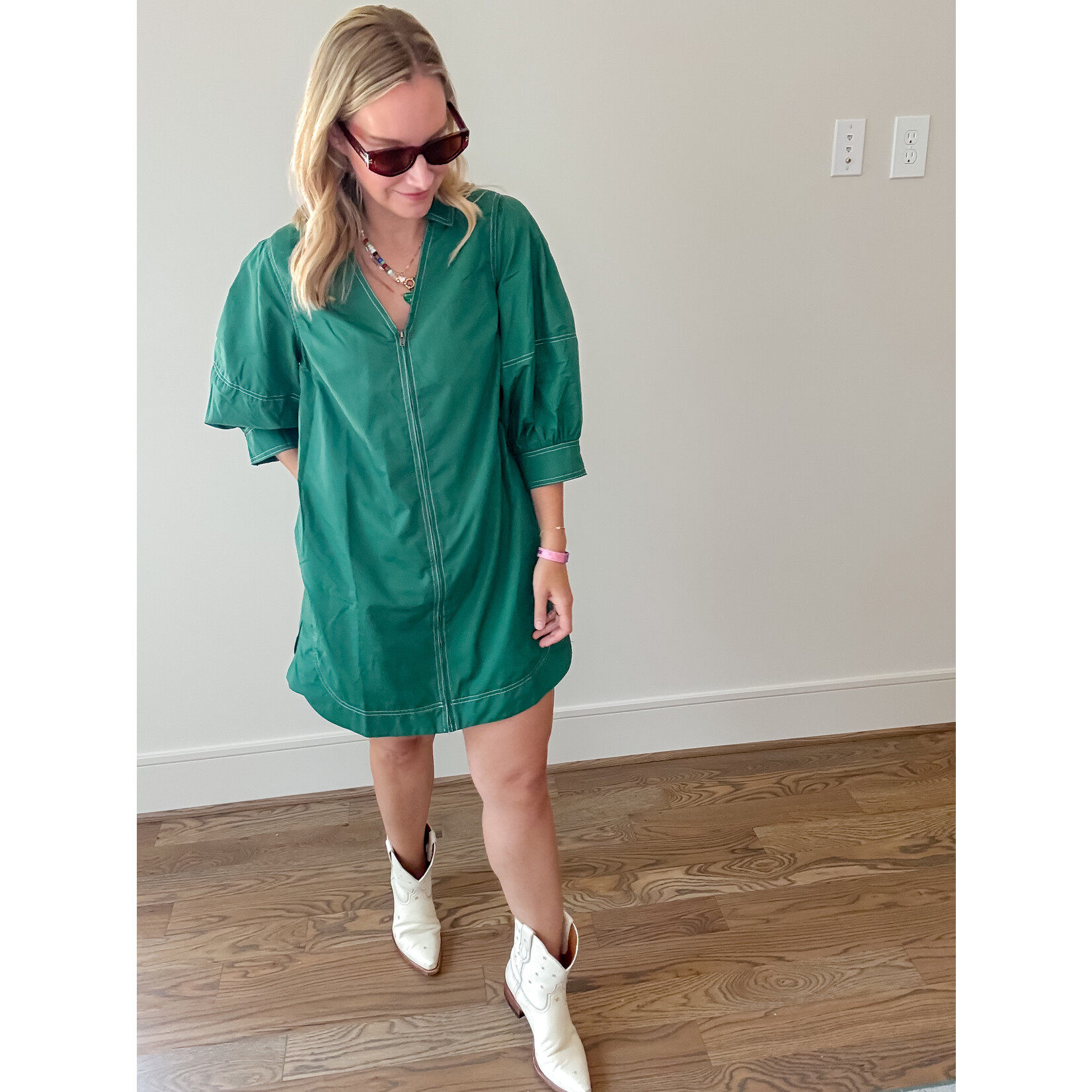 Simone Zip Dress