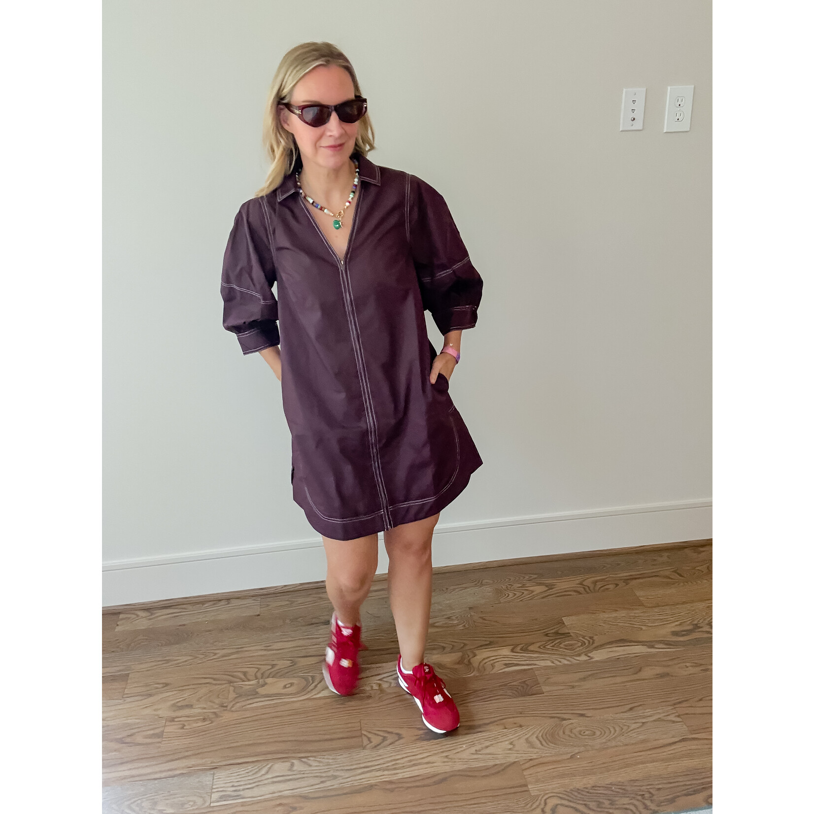 Simone Zip Dress
