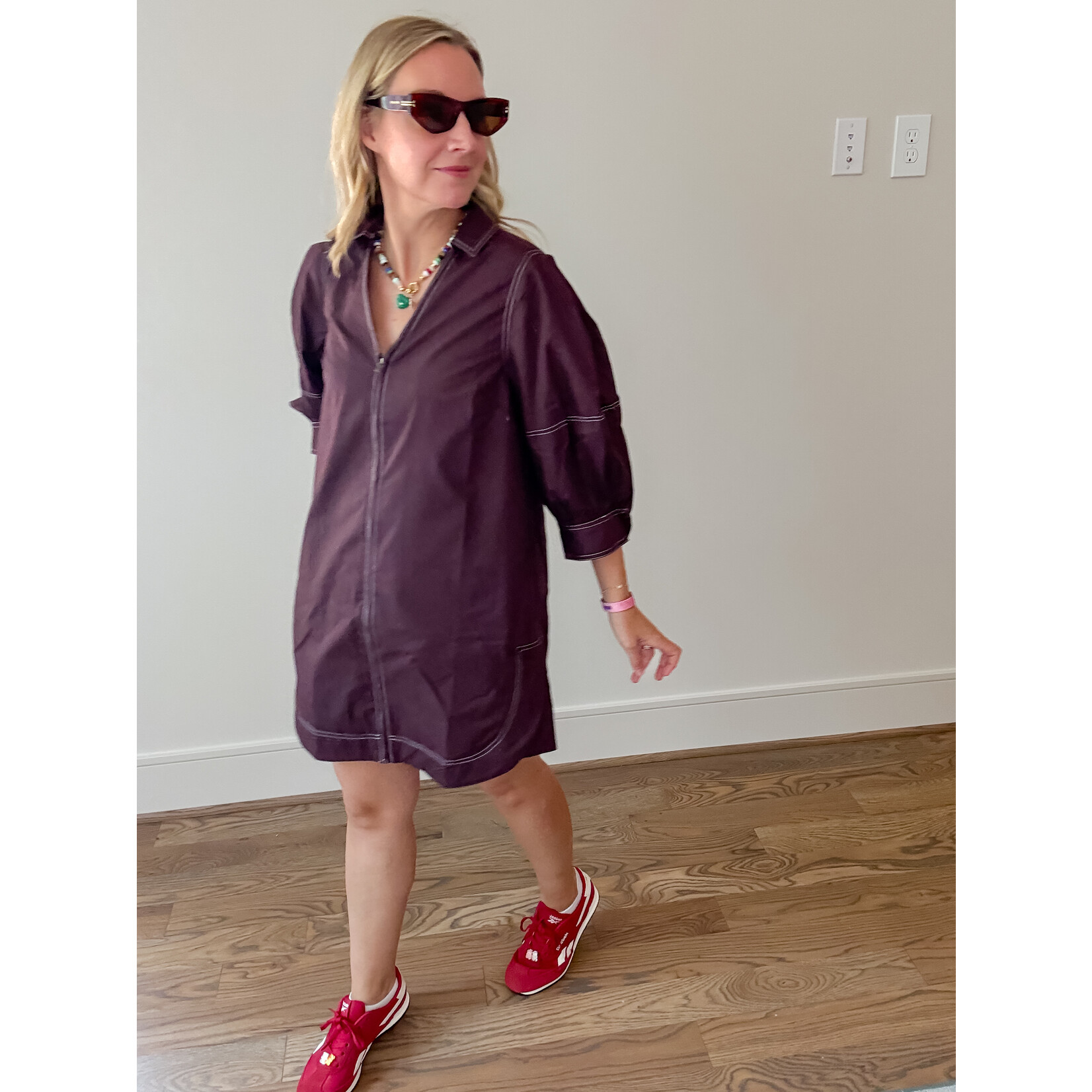Simone Zip Dress