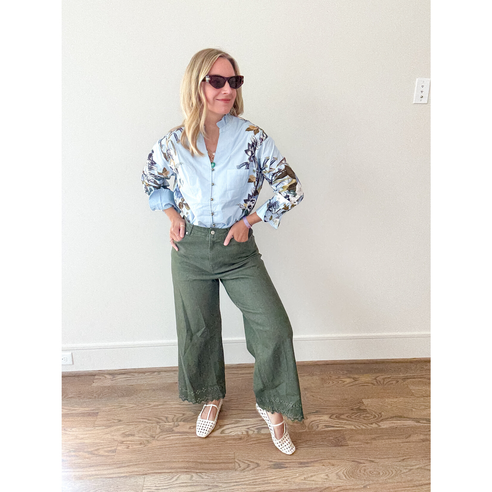 Elise Floral Top