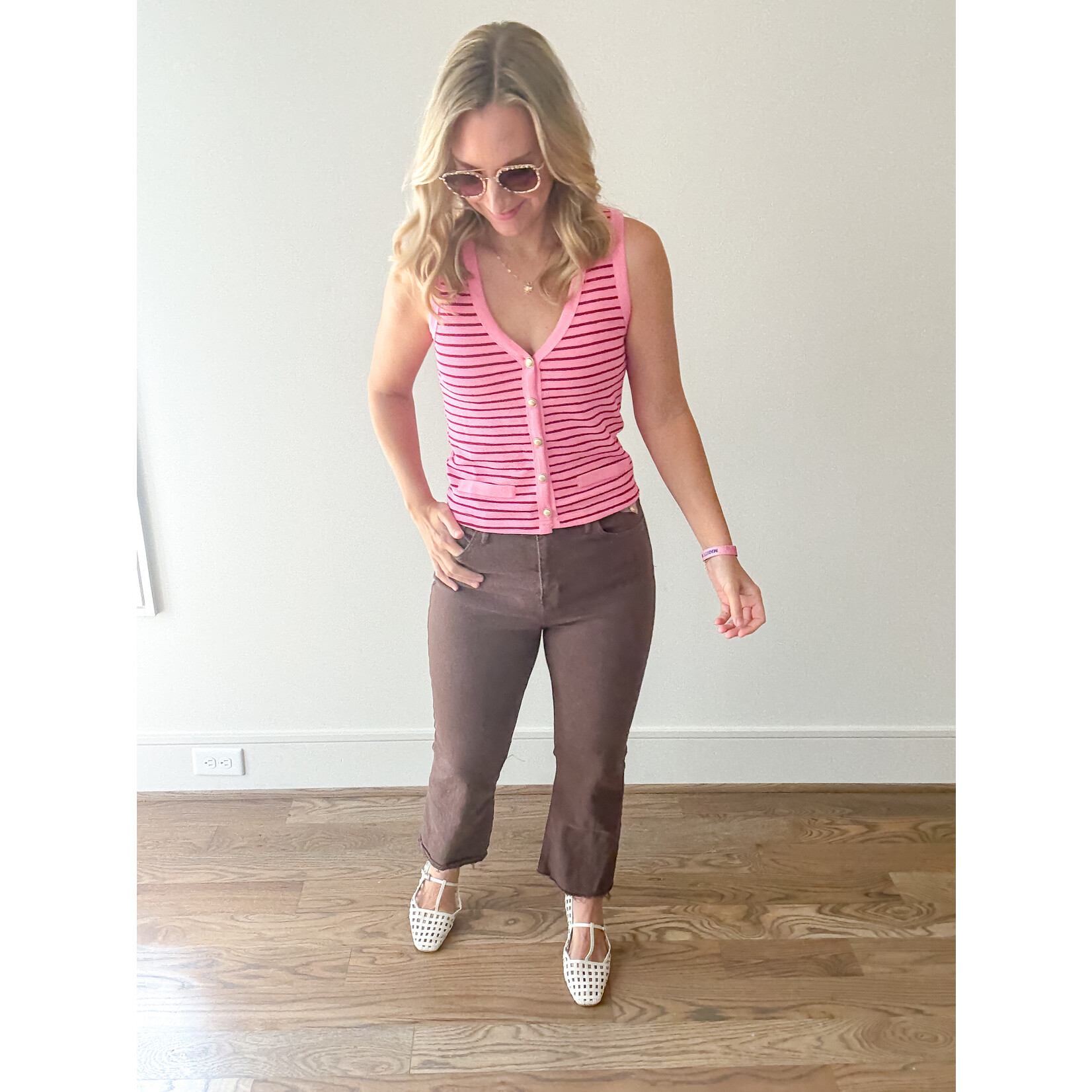 Lois Knit Vest Top