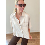Heidi Cropped Button Down