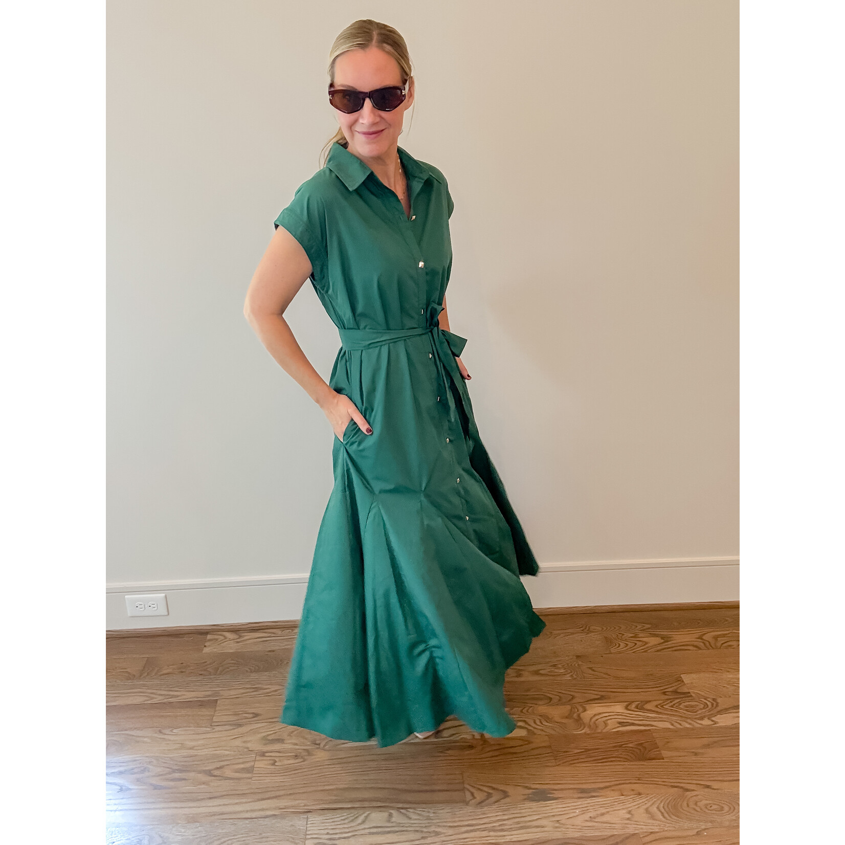 Eleanor Button Down Dress