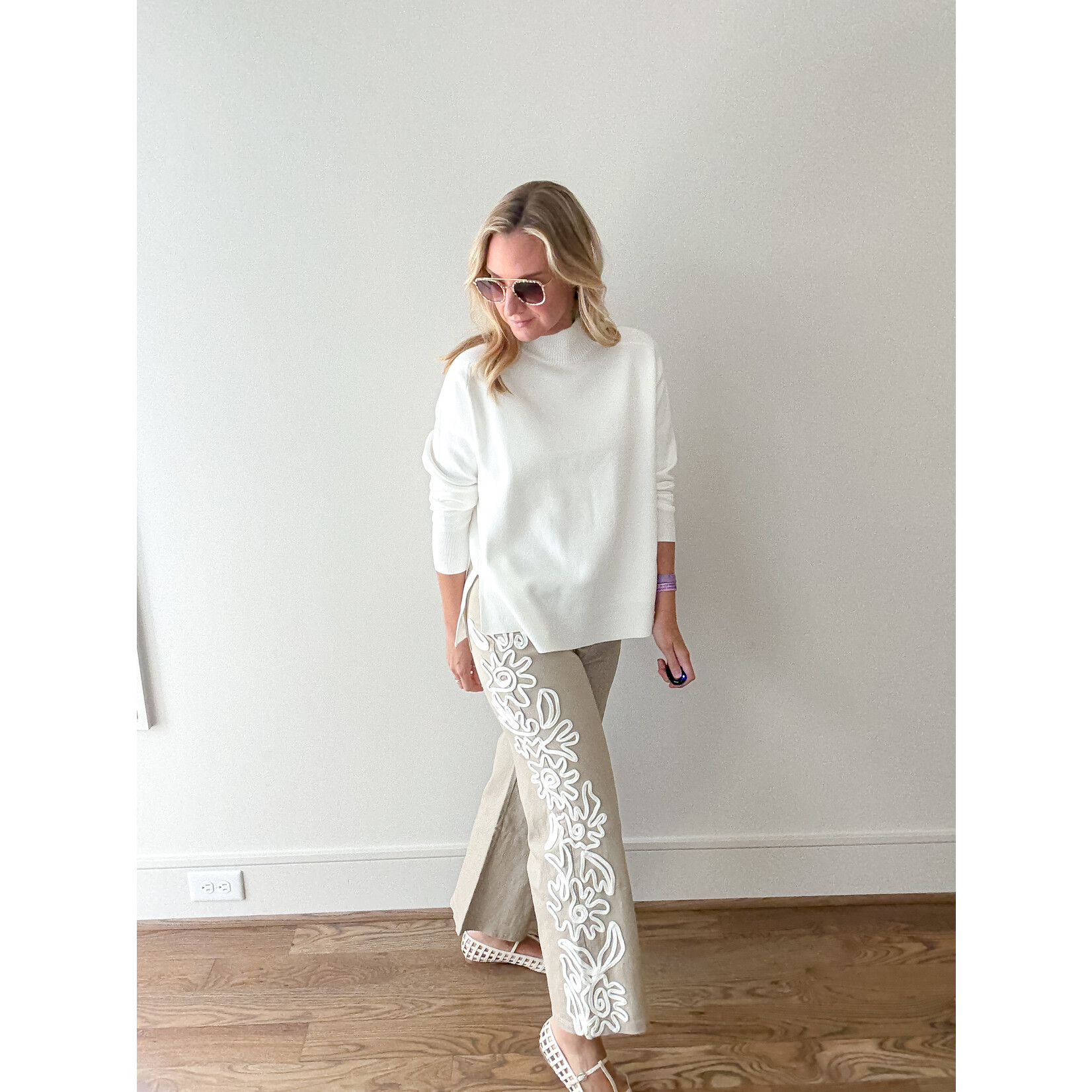 Corded Denim Pant
