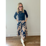 Kristin Midnight Floral Dress
