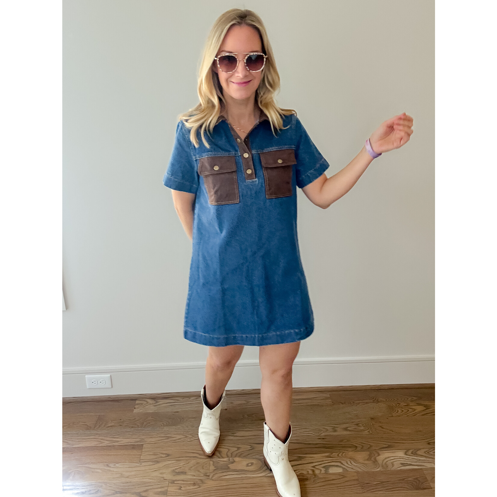 Laney Denim Dress