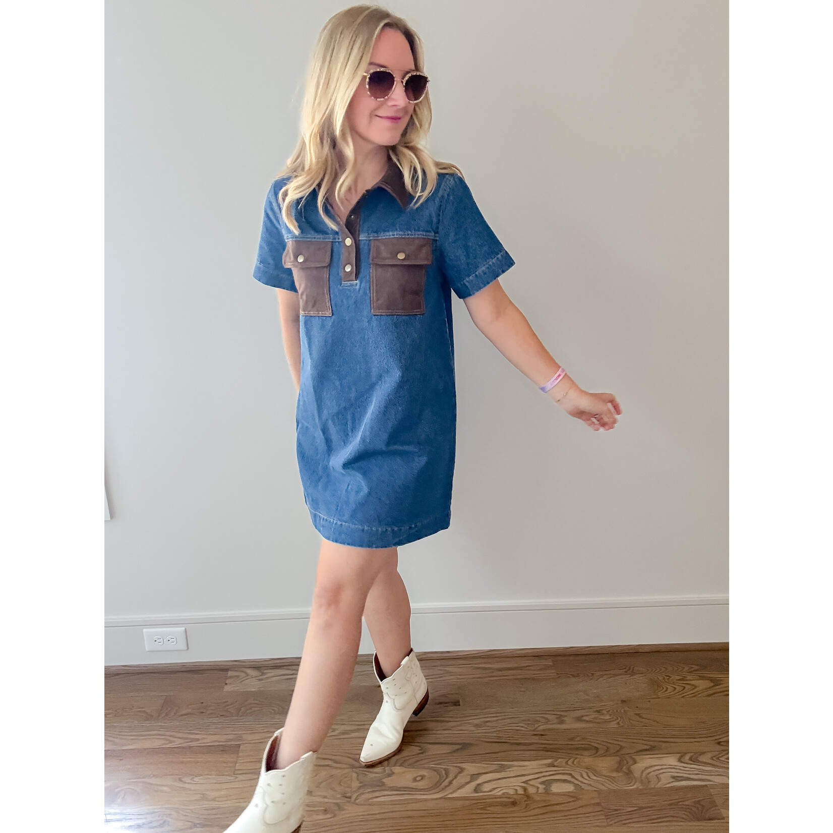 Laney Denim Dress