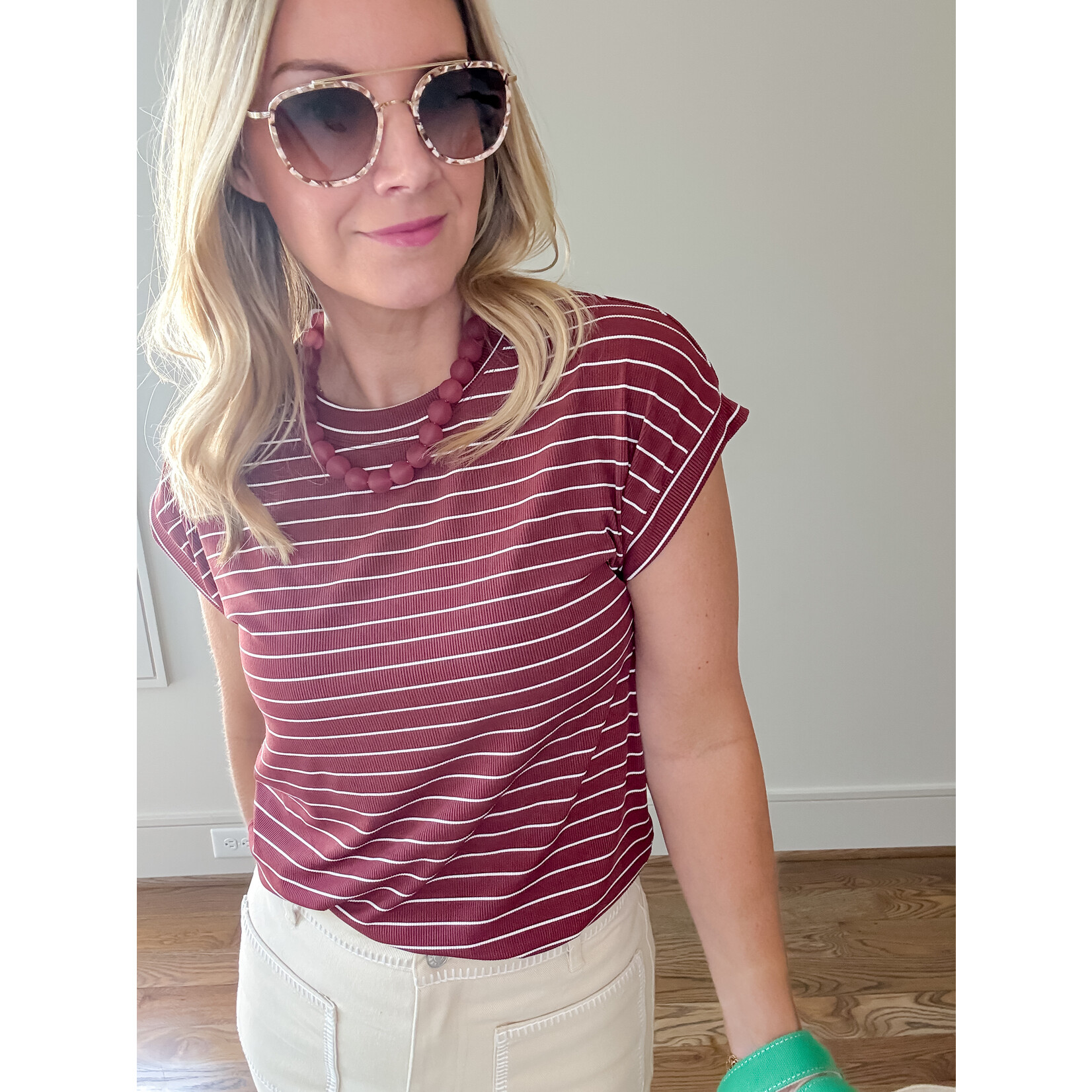 Kate Stripe Tee