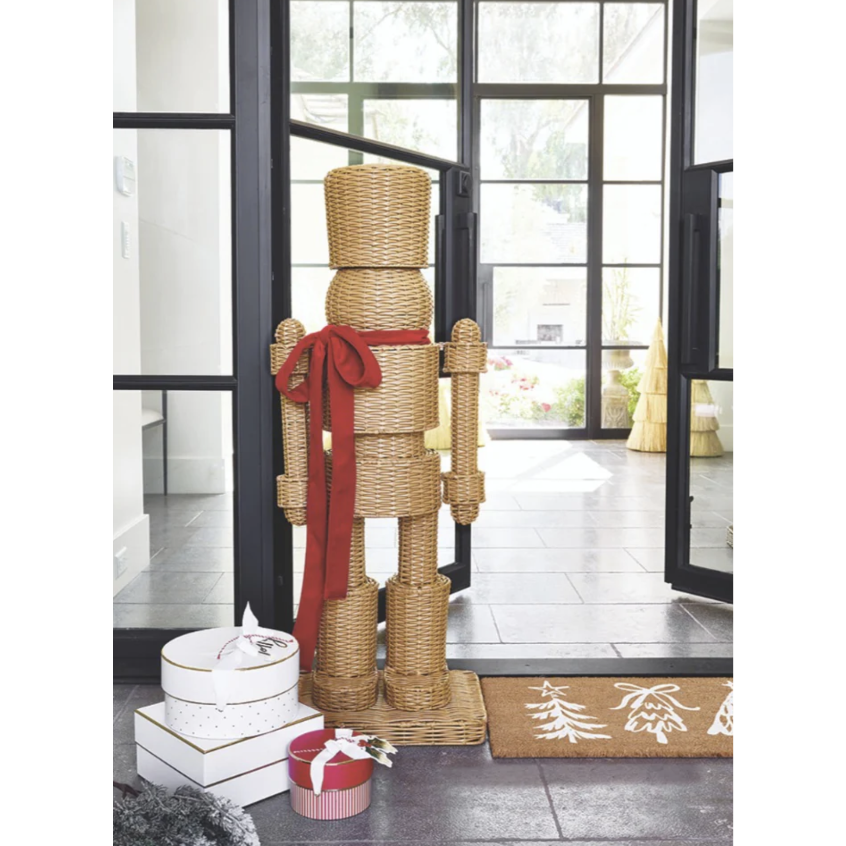 Wicker All Weather Nutcracker