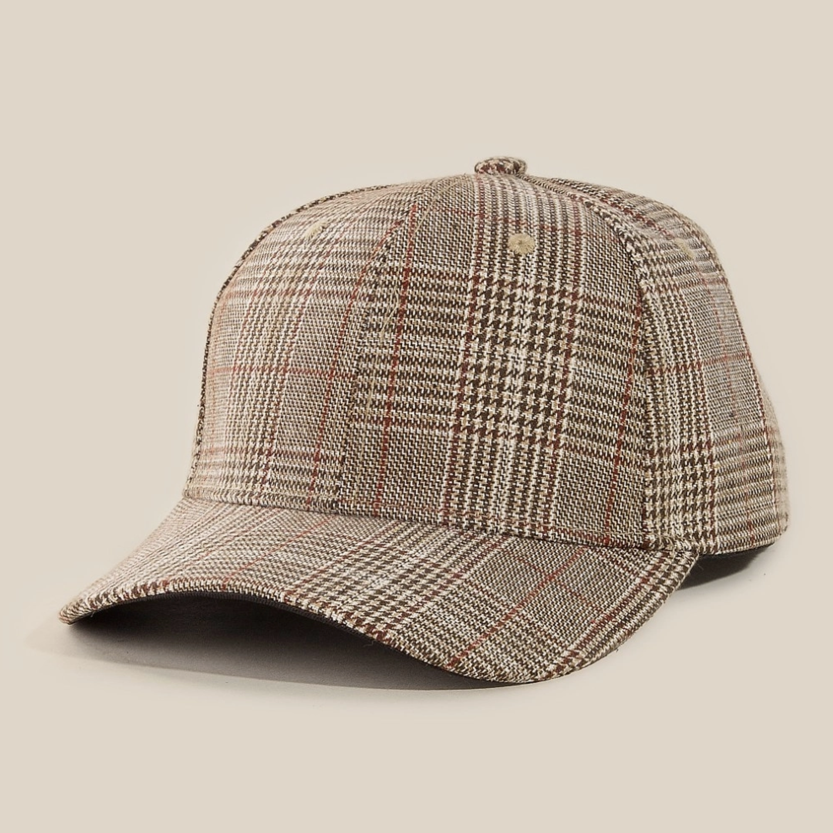 Mocha Plaid Hat