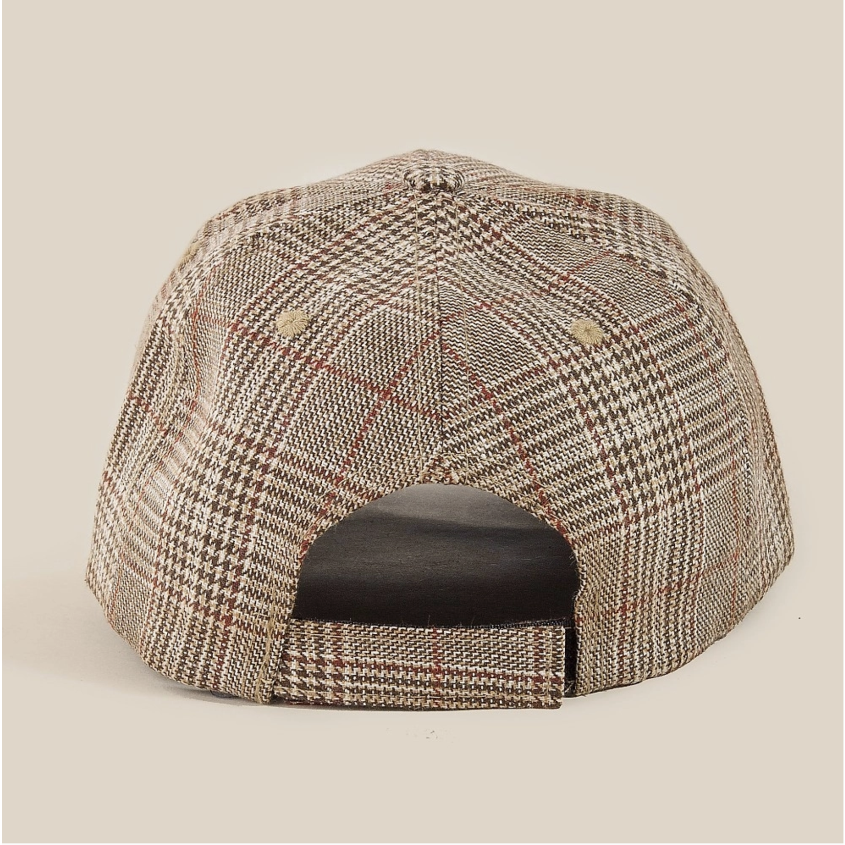 Mocha Plaid Hat