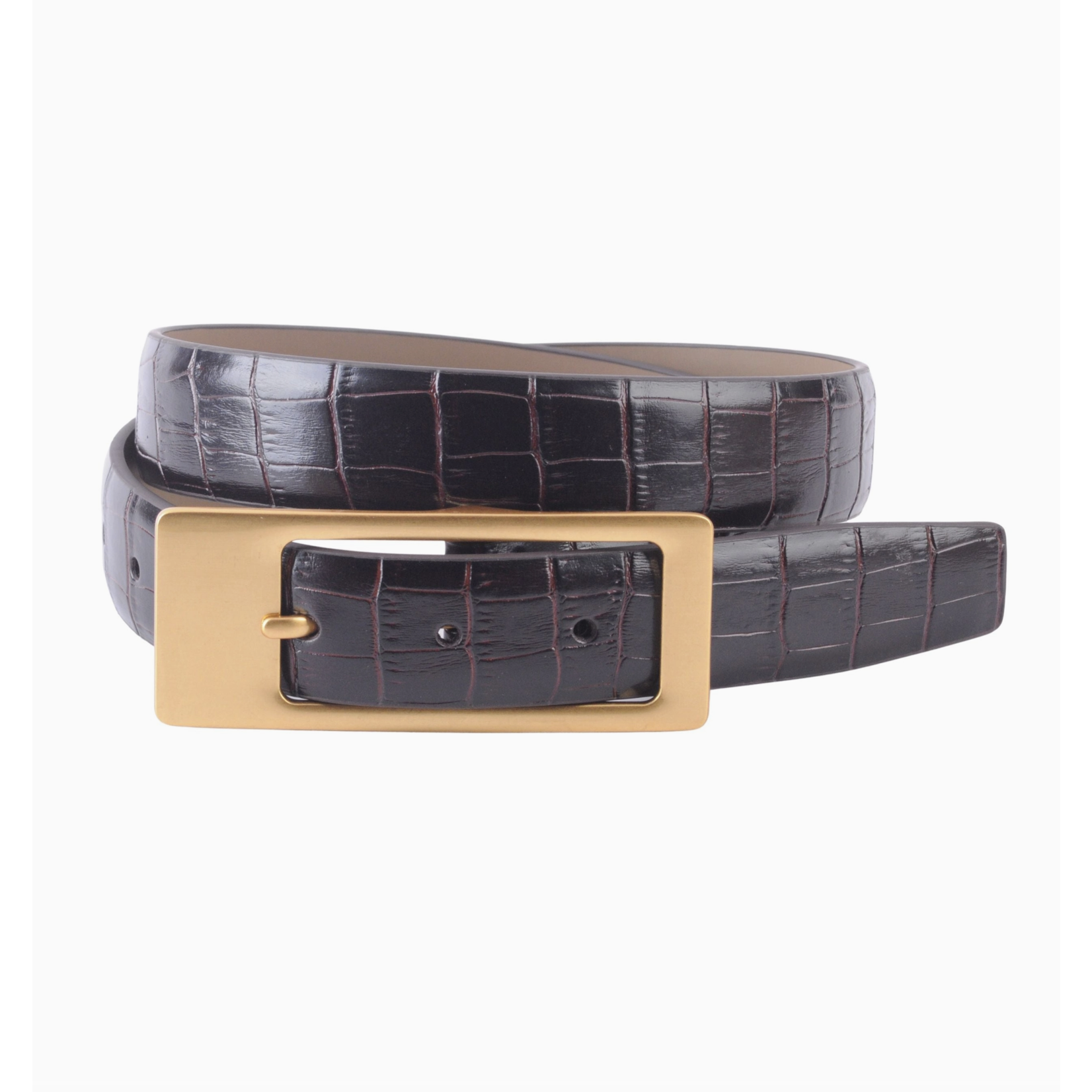 Christi Croc Brown Belt