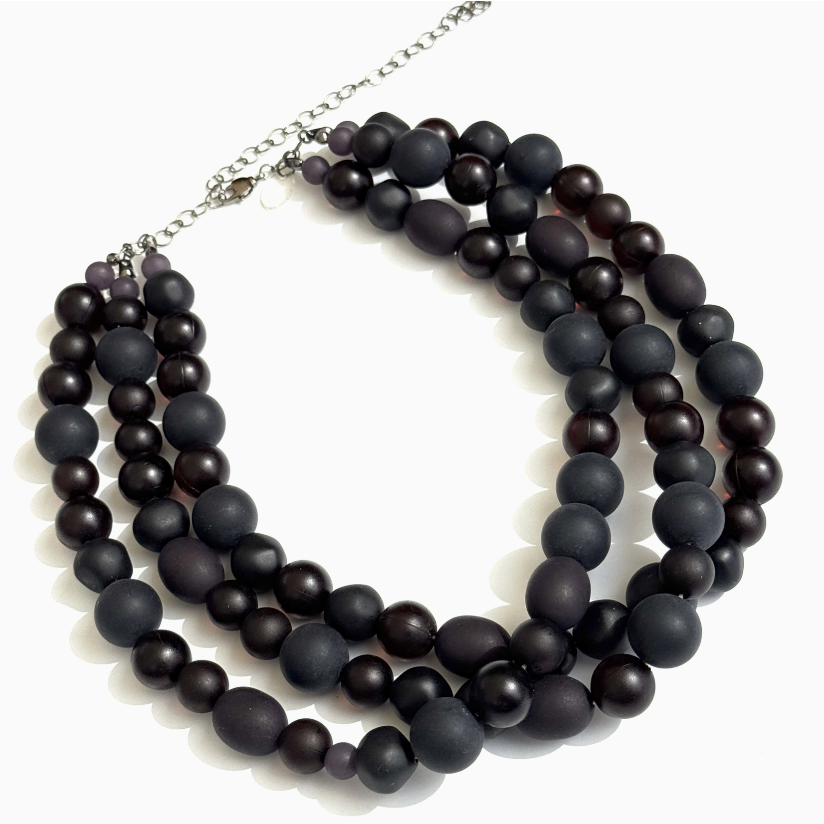 Noir Matte Morgan Necklace