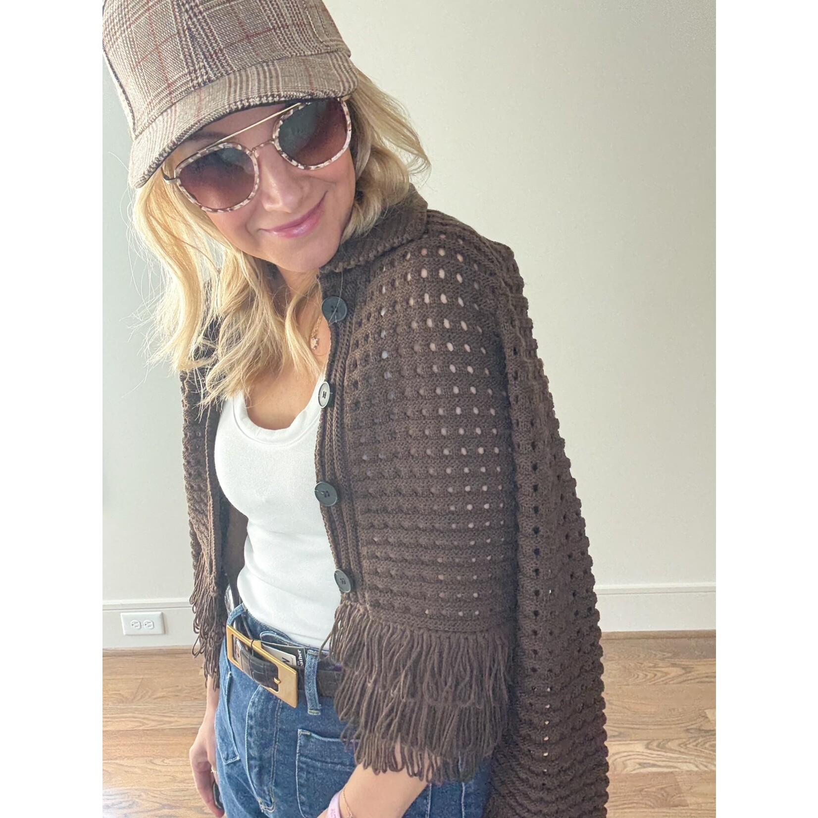 Kylie Fringe Cardigan