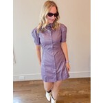 Ophelia Pleather Dress