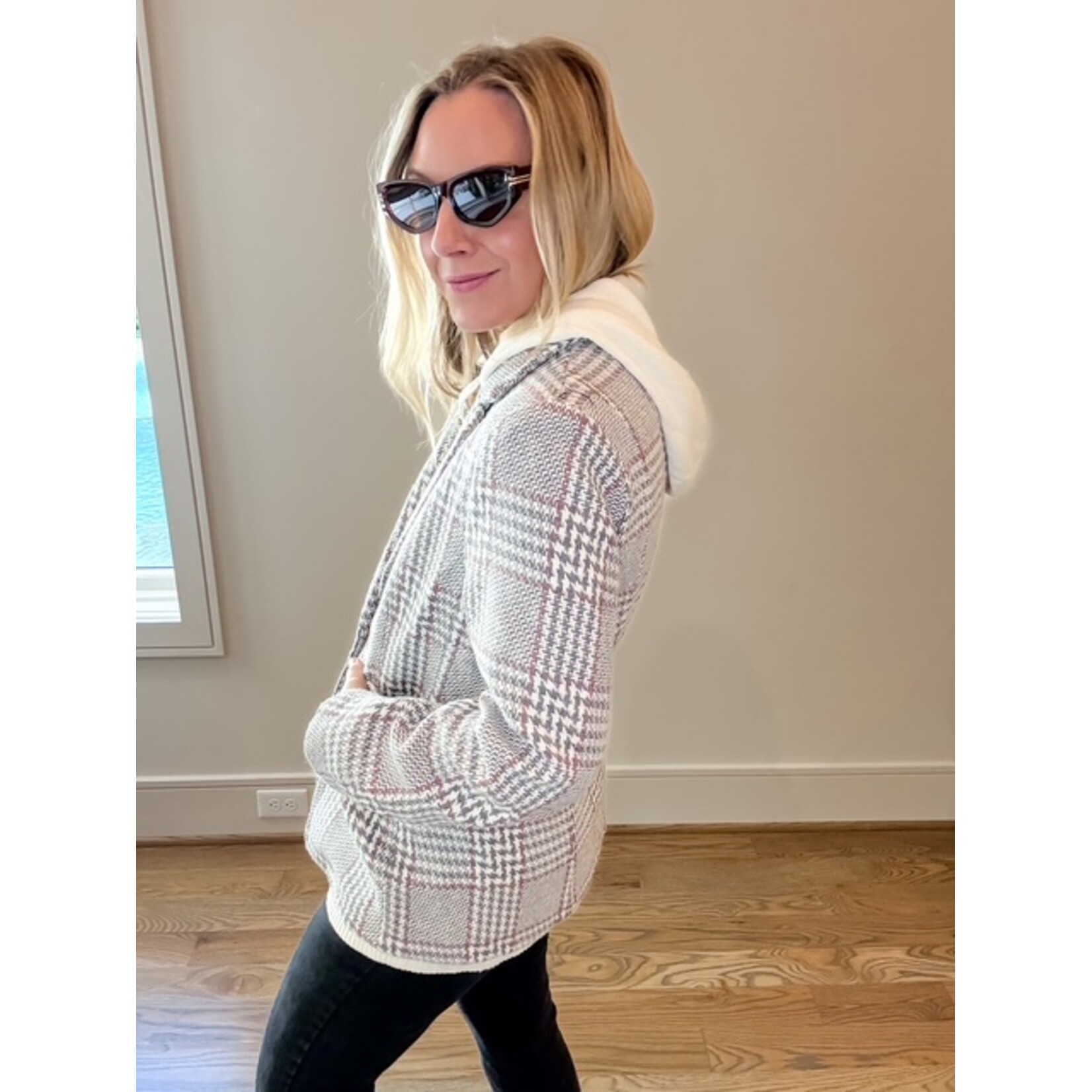 Ella Twofer Blazer Hoodie