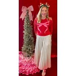 Pearl Bow Classic Sweatshirt