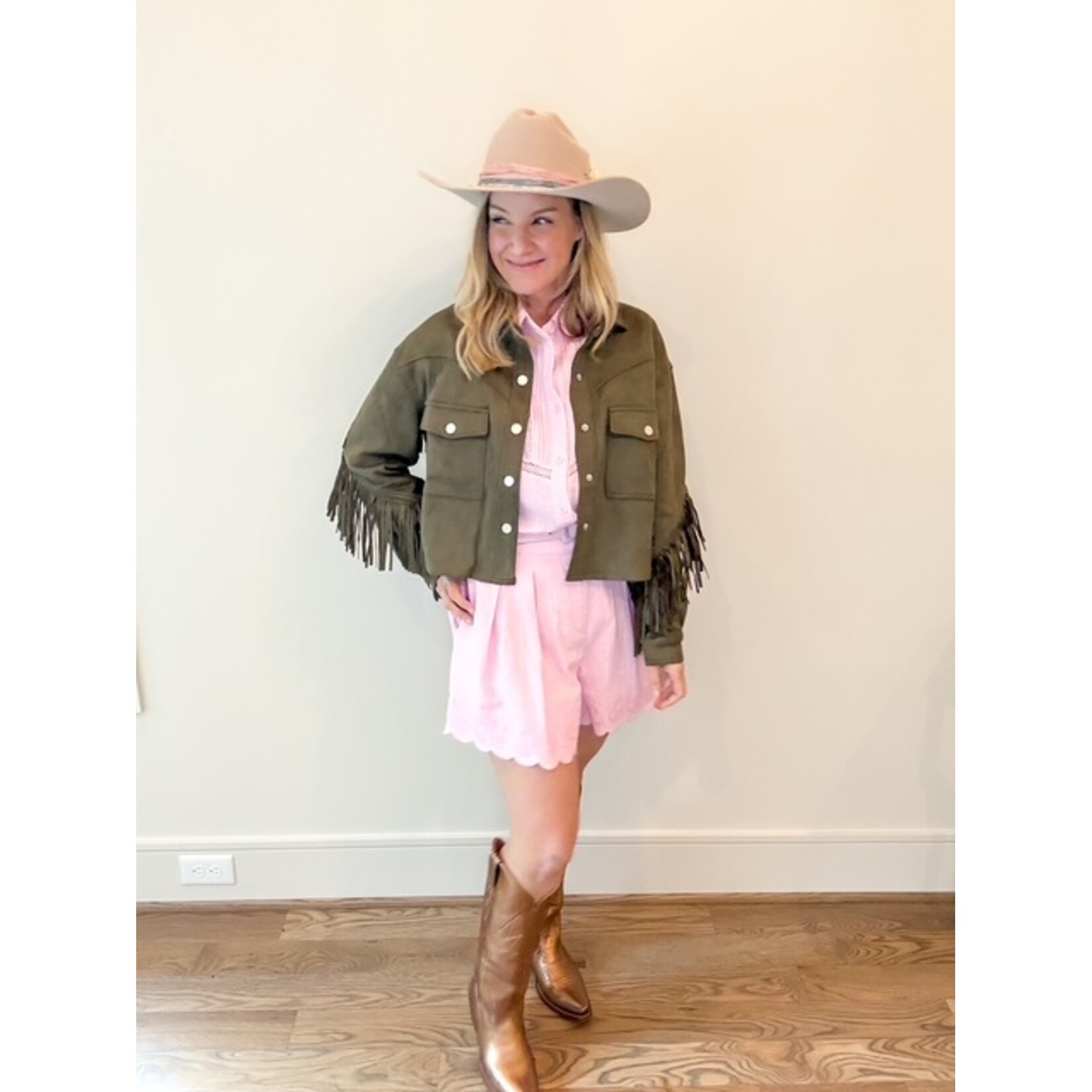 Lainey Fringe Jacket