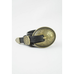 Dolly Embossed Belt Black