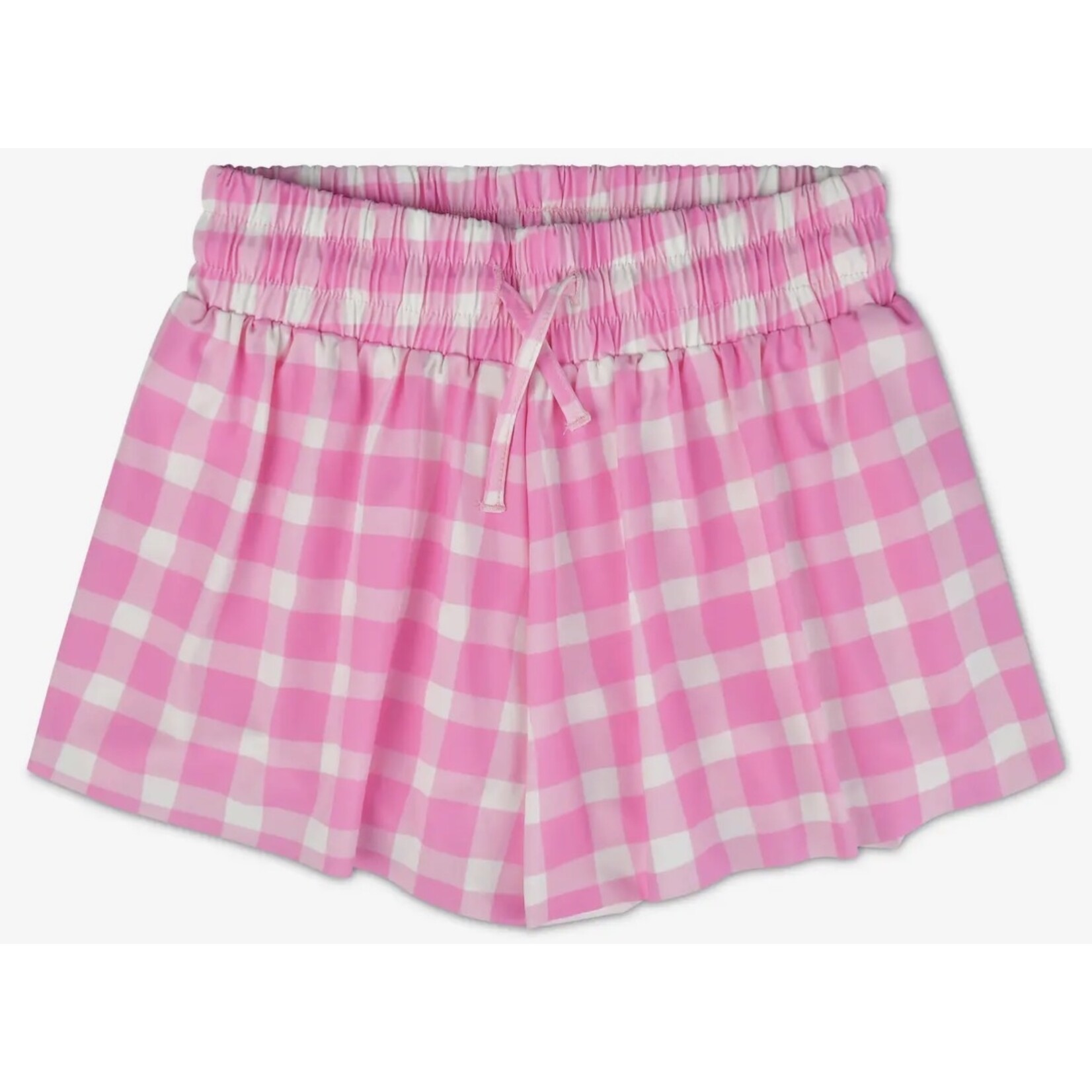 Pink Gingham Butterfly Shorts