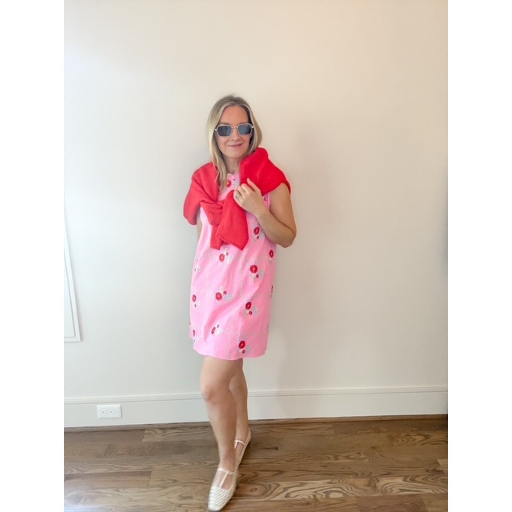 May Floral Scallop Dress