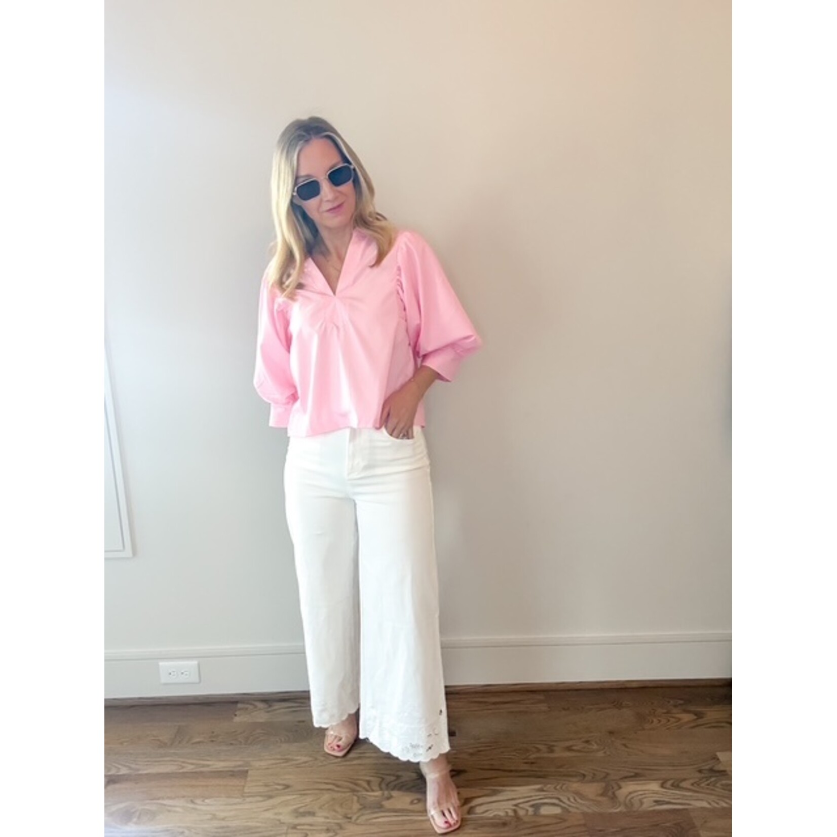 Magnolia Embroidered Pants