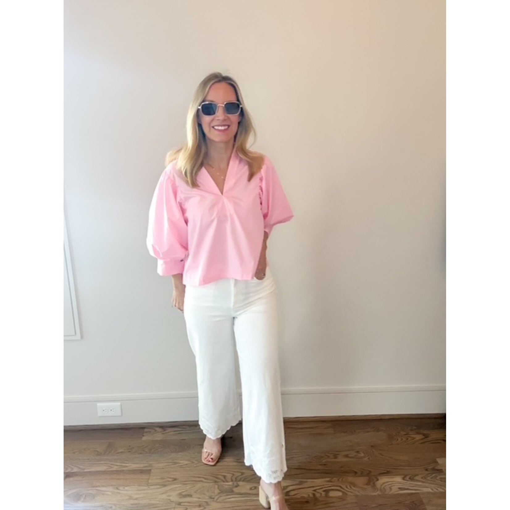 Magnolia Embroidered Pants