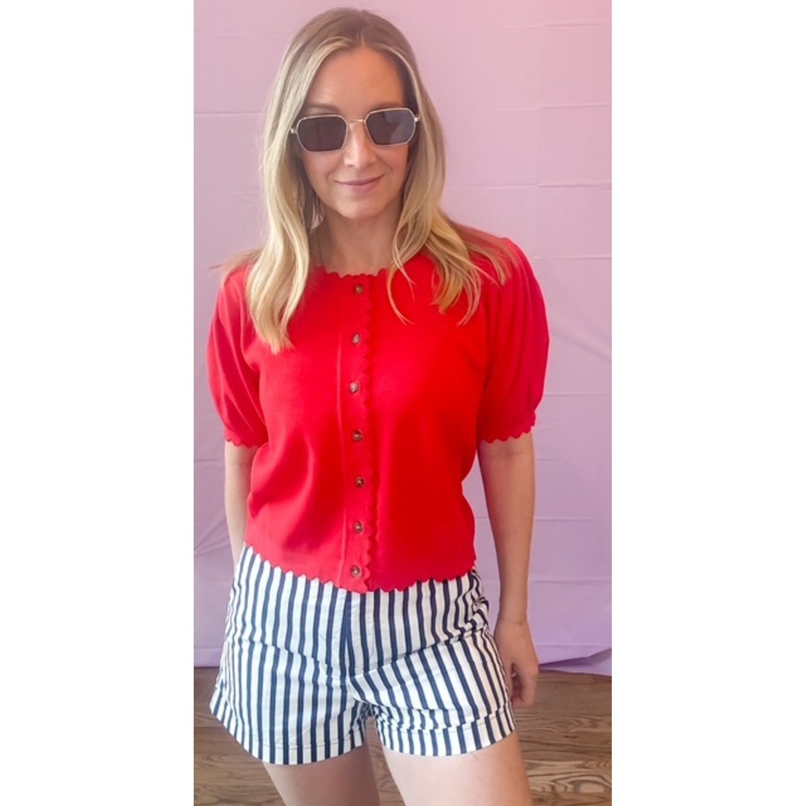 London Scallop Cardigan