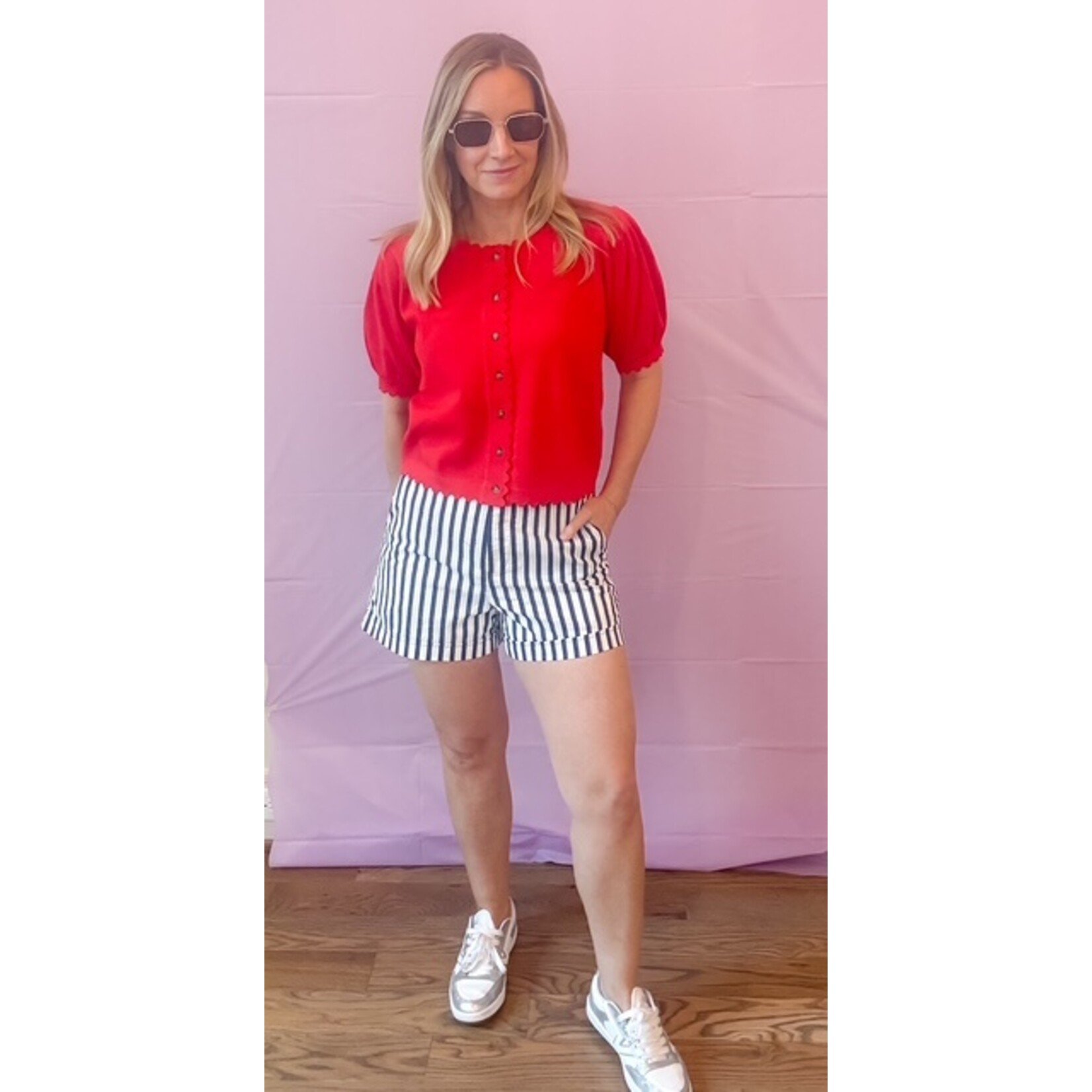 London Scallop Cardigan