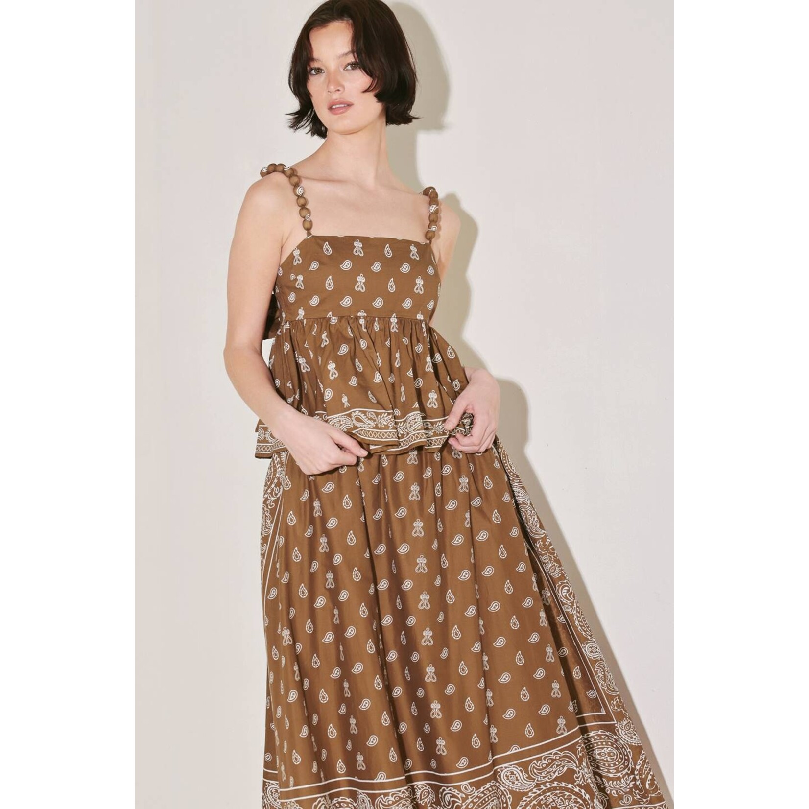 Moroney Bandana Skirt Set