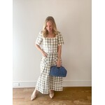 Lane Ric Rac Gingham Skirt