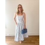 Aubrey Floral Lattice Dress