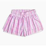 Floral Stripe Shorts