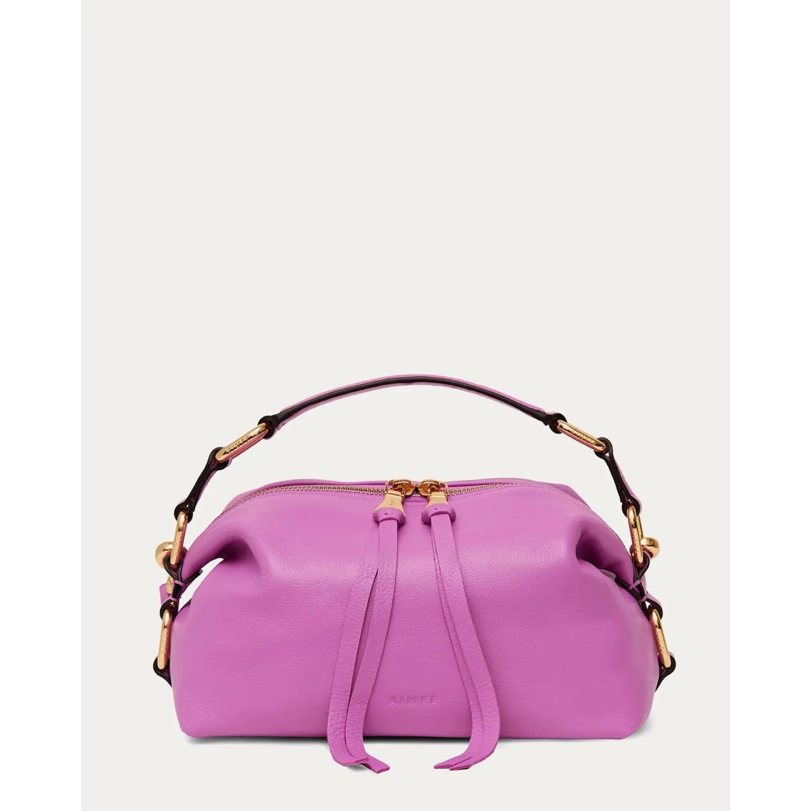 Dumpling Convertible Handbag Leather Bloom