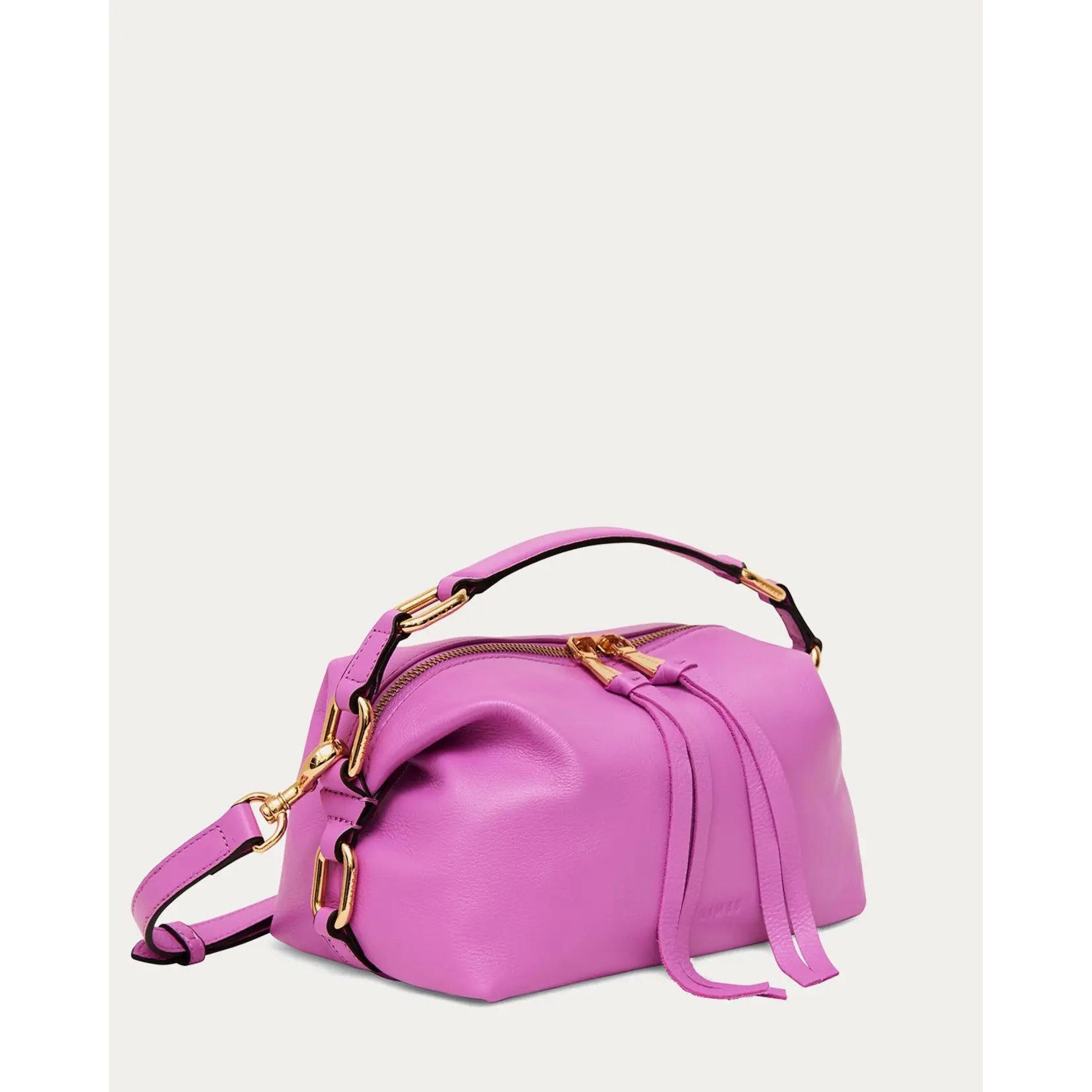 Dumpling Convertible Handbag Leather Bloom
