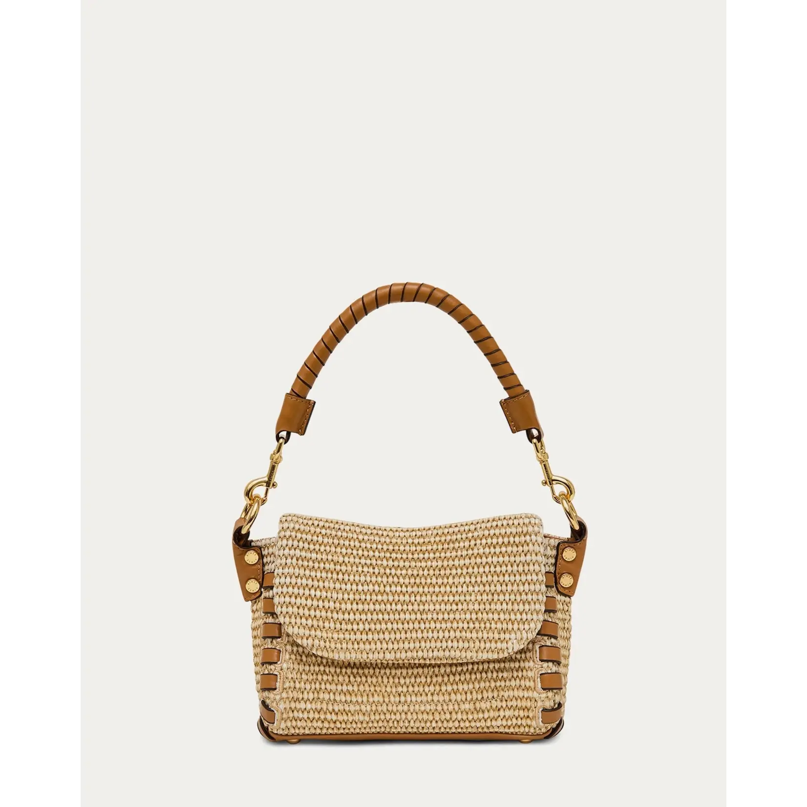 Zen Mini Crossbody Rafia Latte
