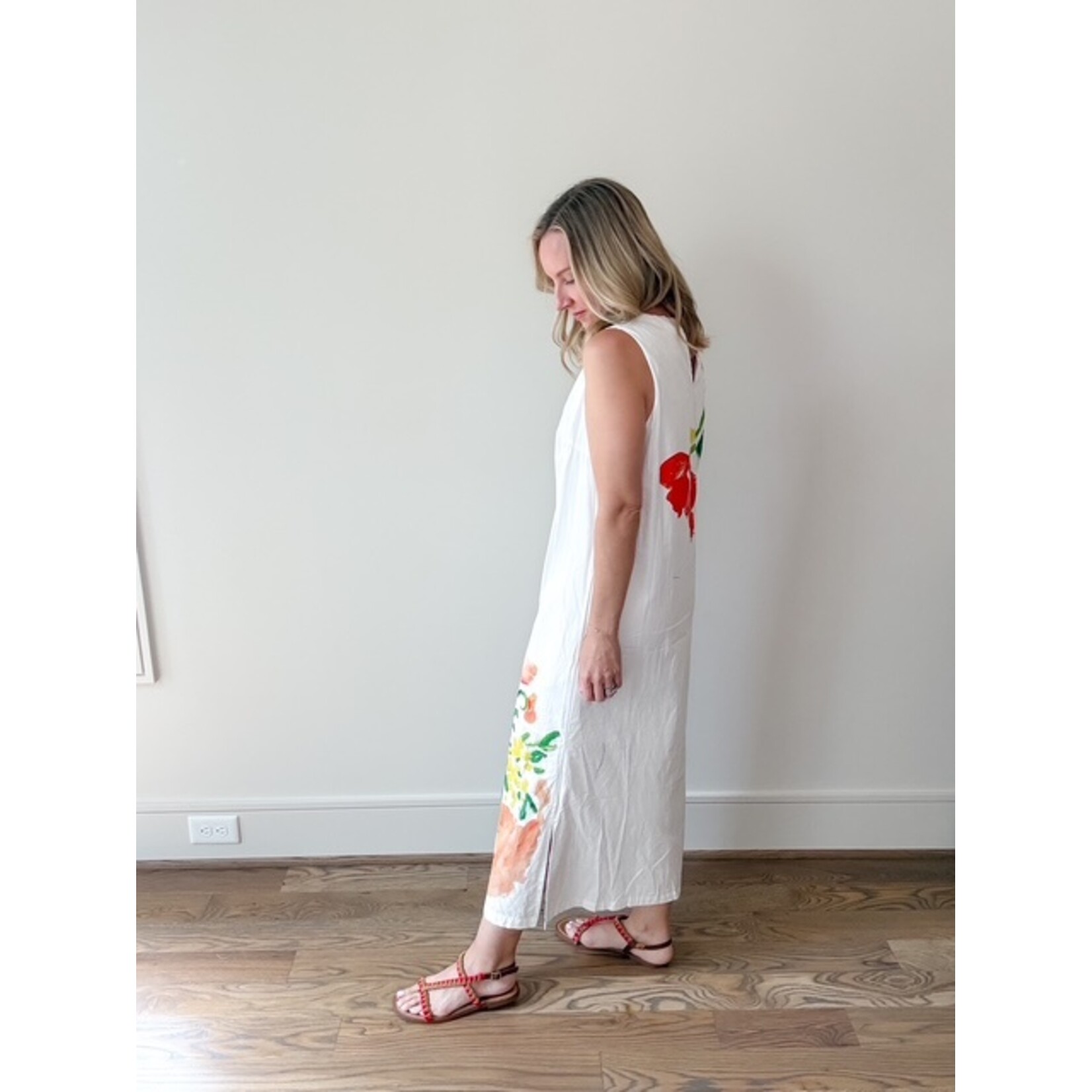 Cleo Painted Maxi Dress