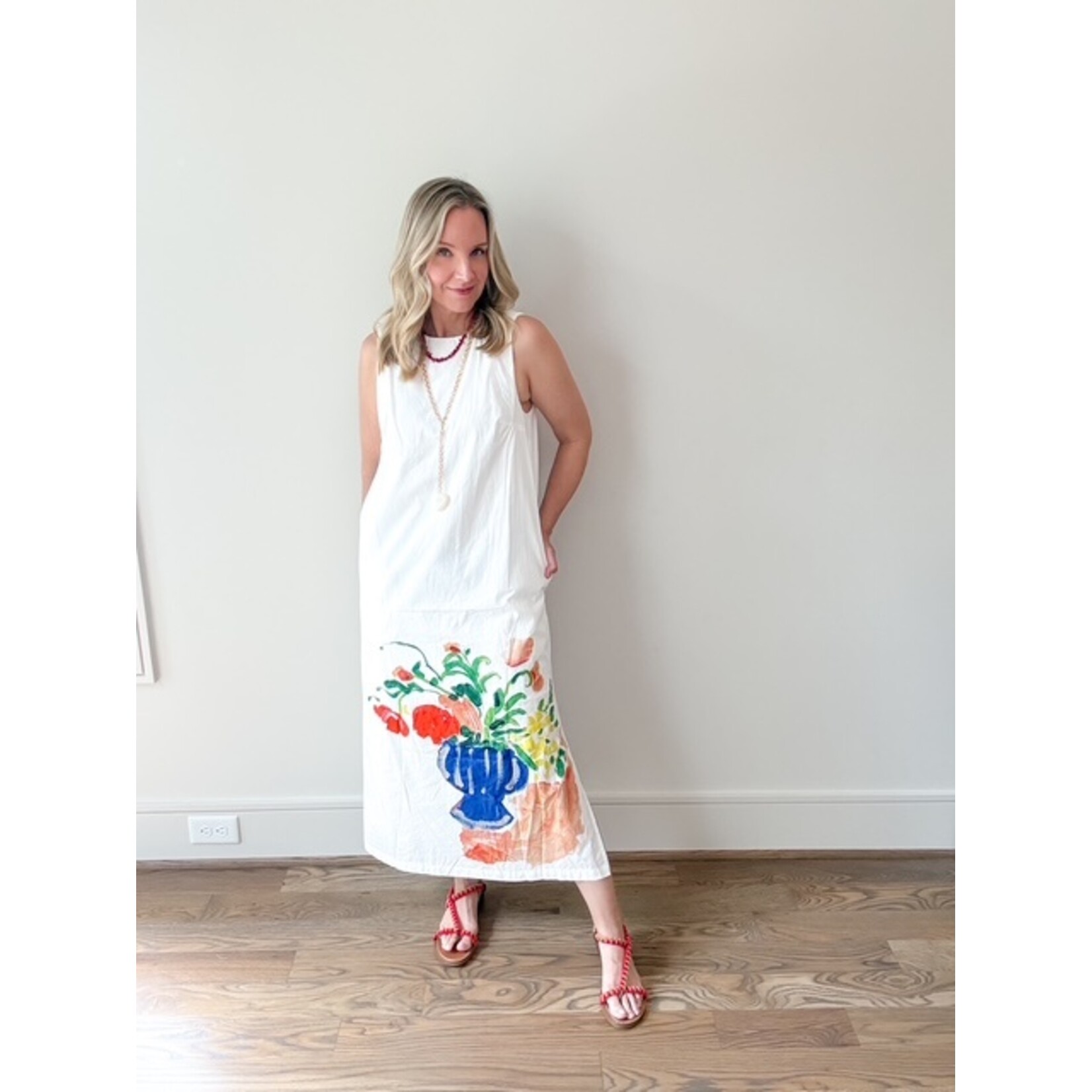 Cleo Painted Maxi Dress