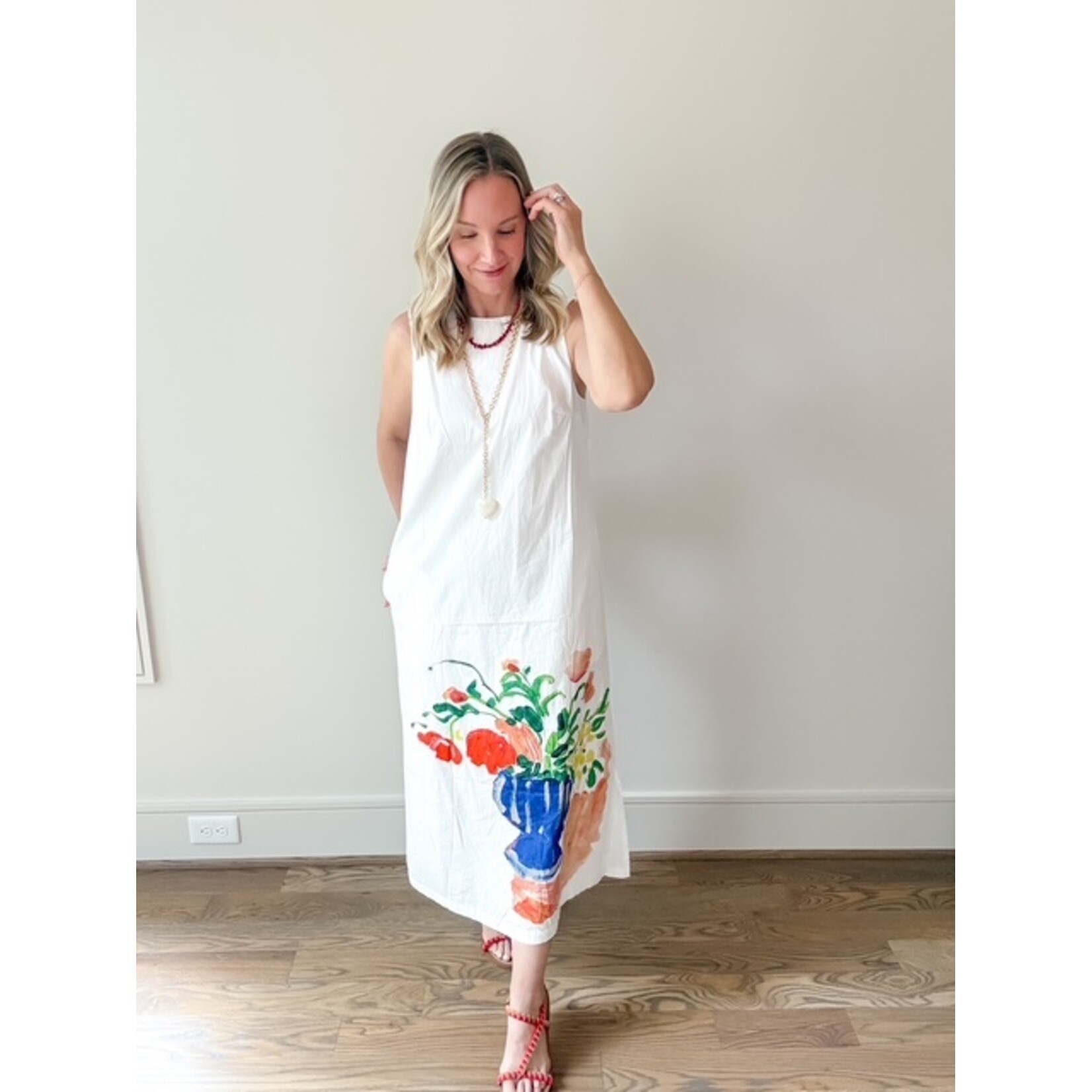 Cleo Painted Maxi Dress