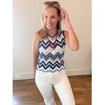 Zig Zag Crochet Top