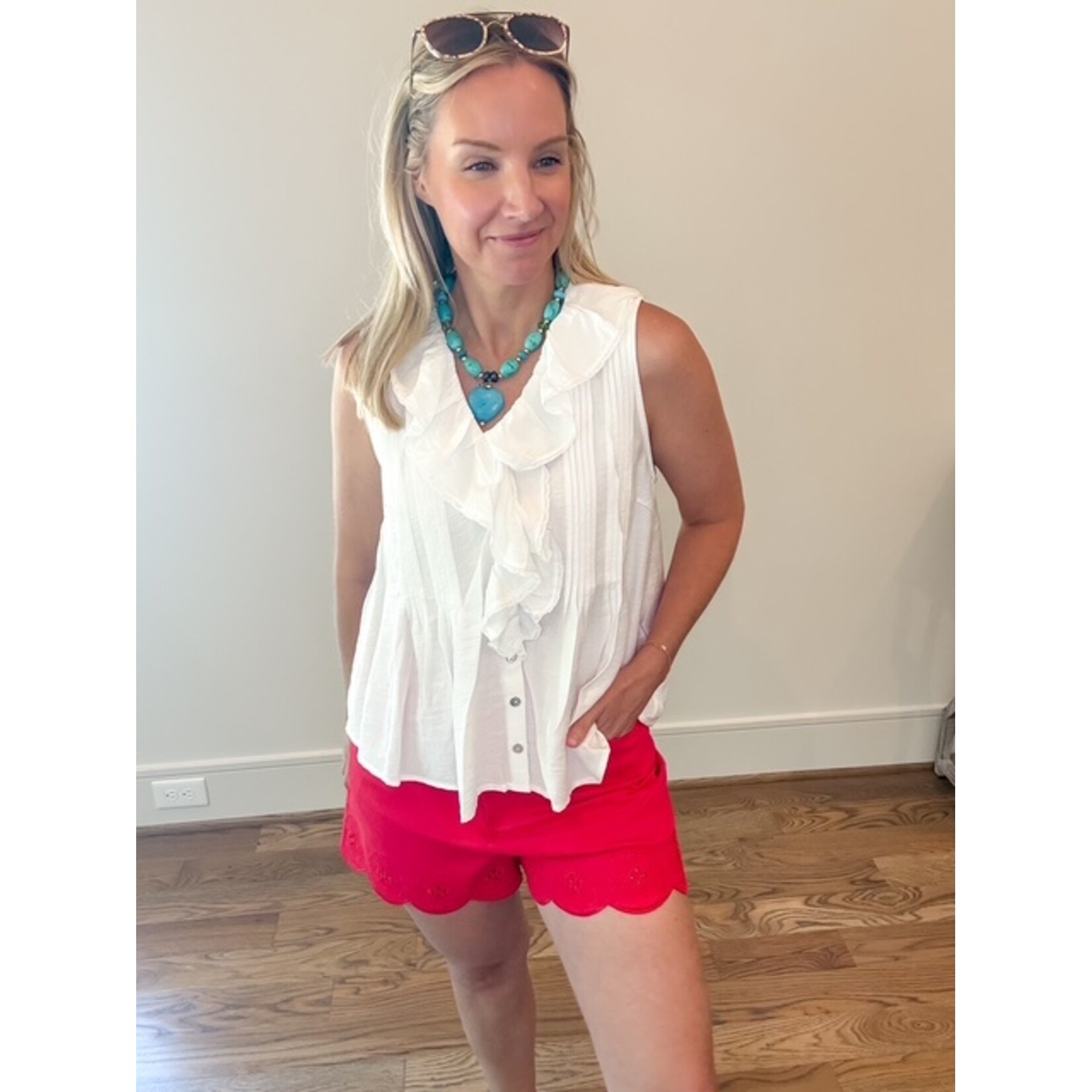 Easy Ruffle Top