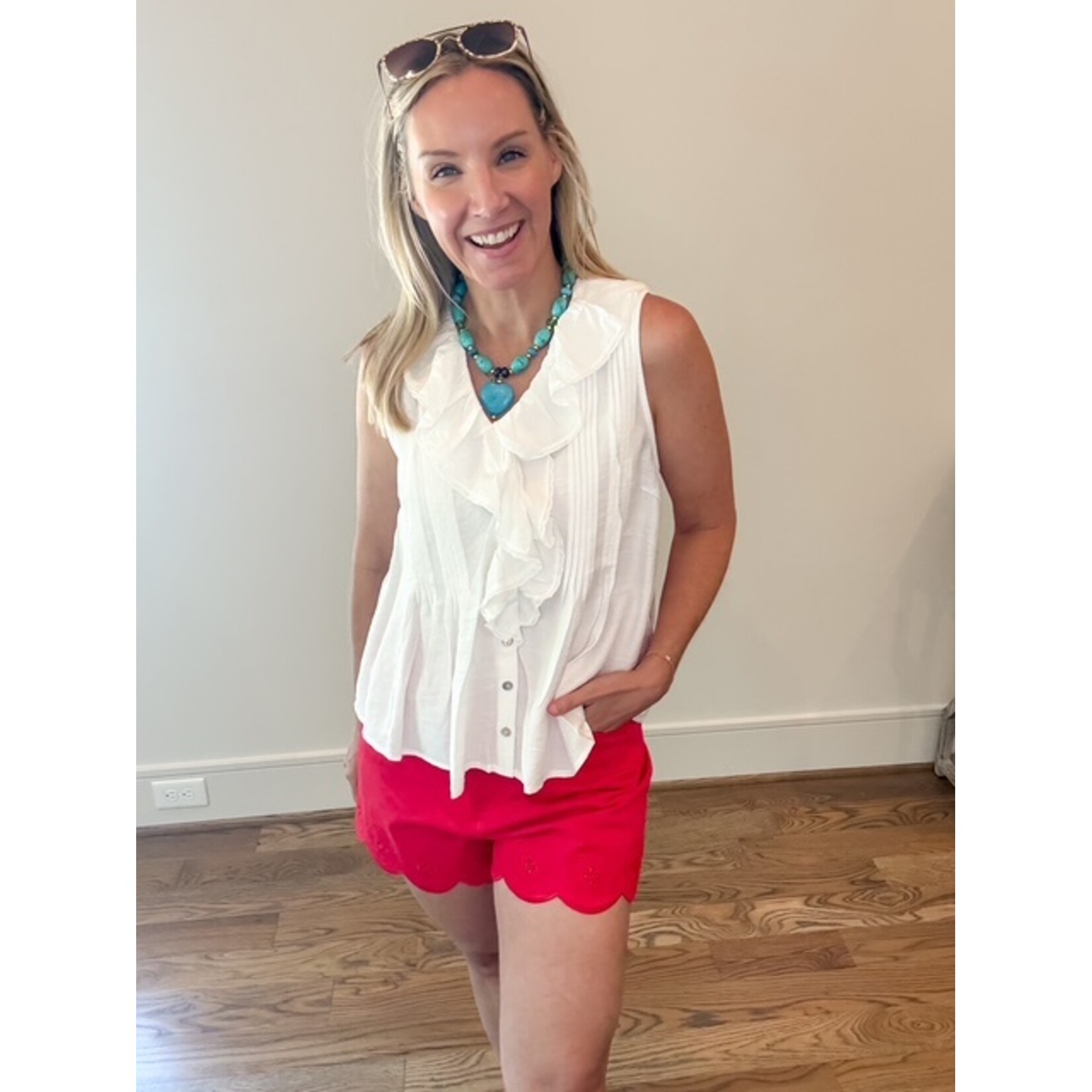 Easy Ruffle Top