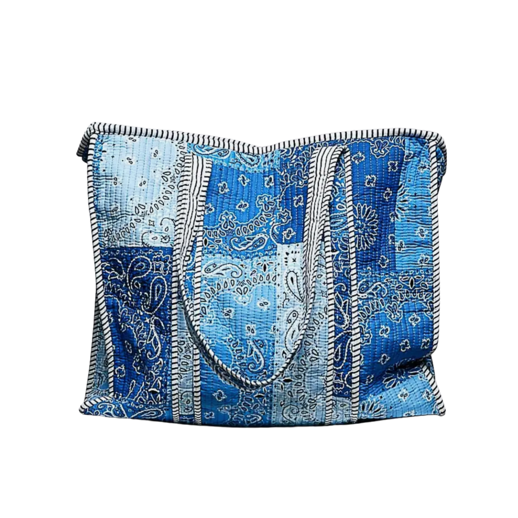 Quinn Bandana Bag Blue