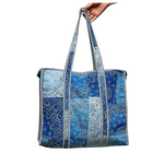 Quinn Bandana Bag Blue