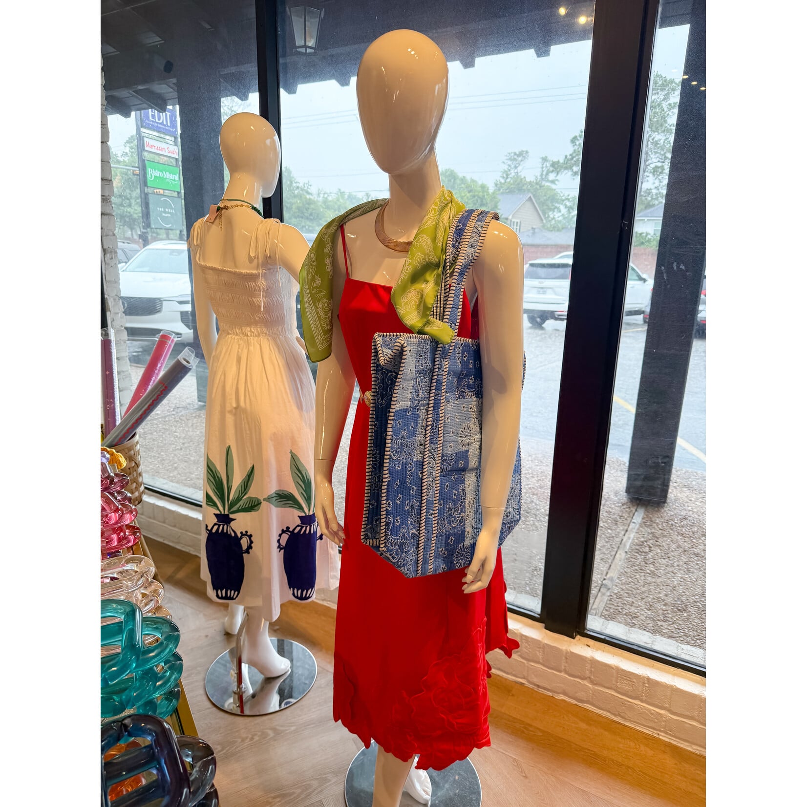 Quinn Bandana Bag Blue