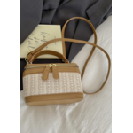 Abby Woven Tophandle Bag