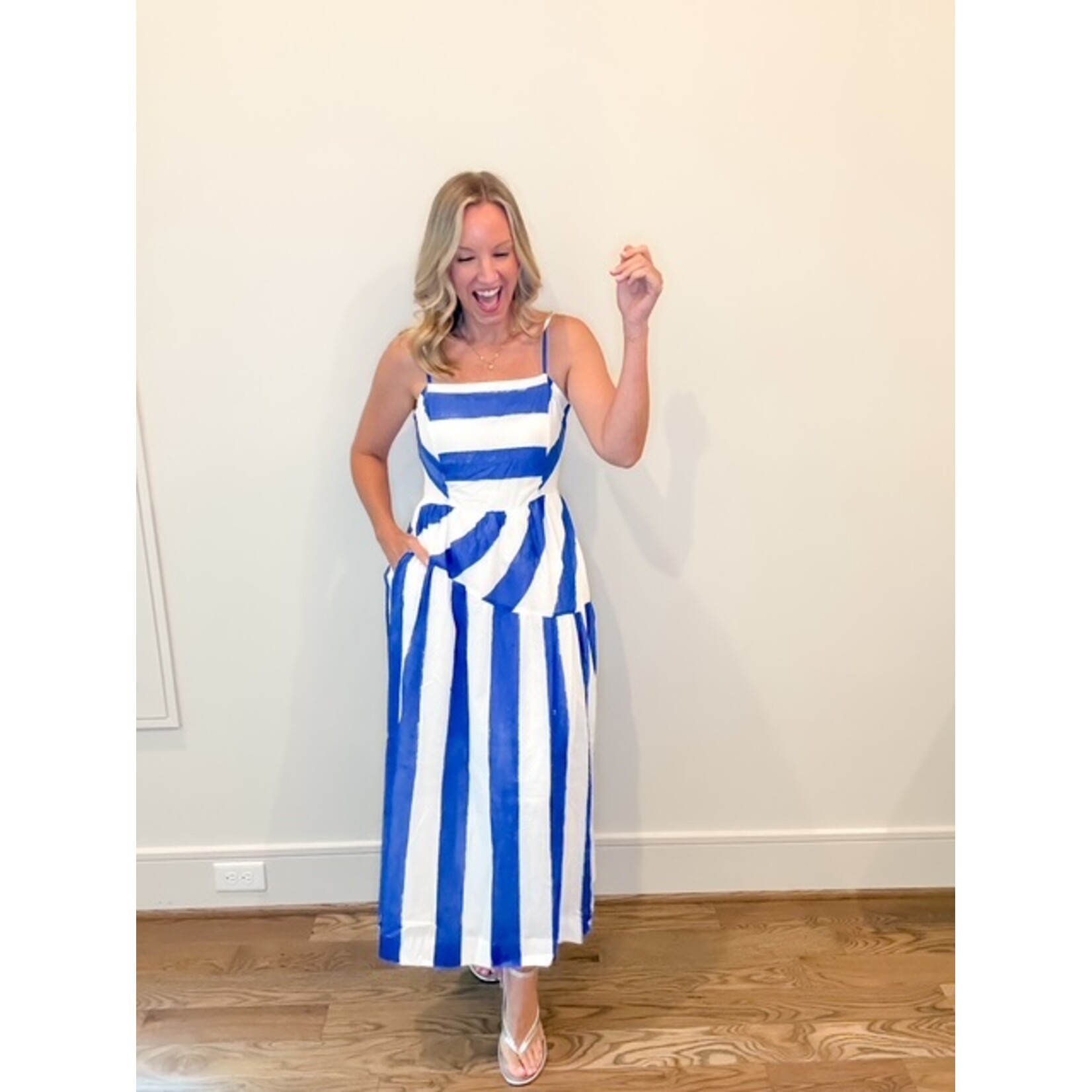 Santorini Stripe Dress